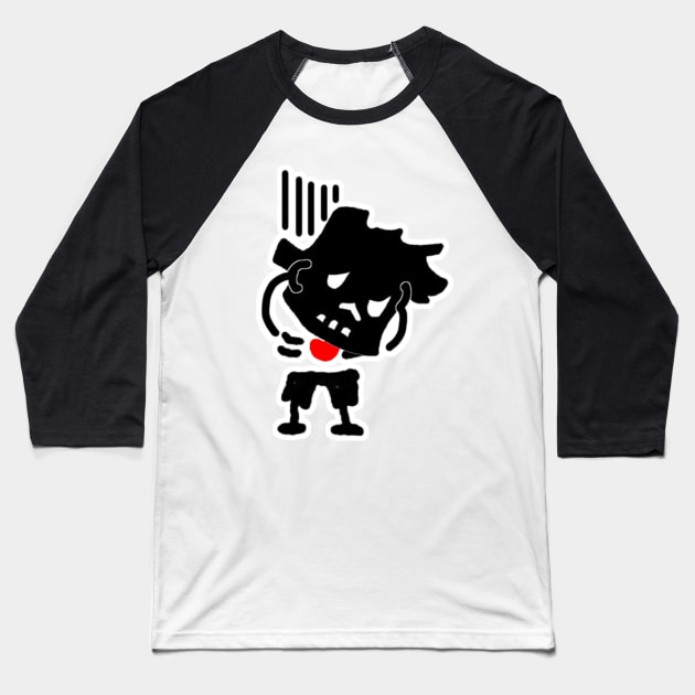 sullen zombie boy Baseball T-Shirt by COOLKJS0